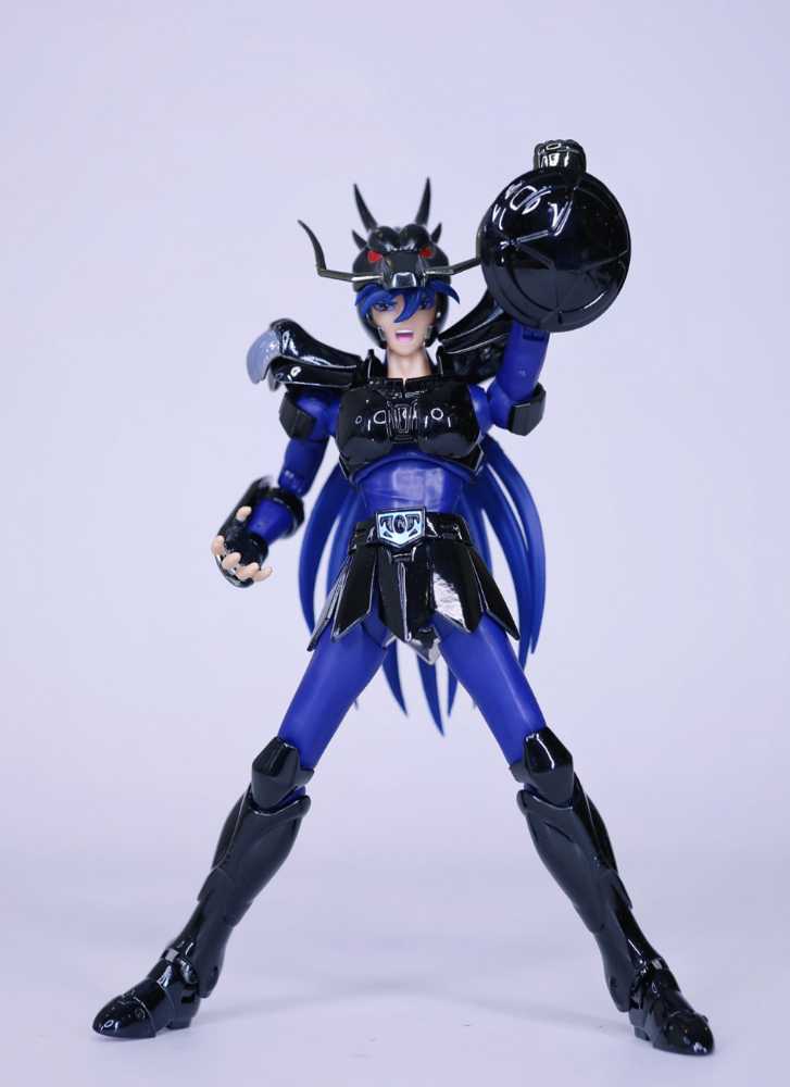 Shiryu (Black) - Bandai (Bronze V1) action figure collectible - Main Image 3