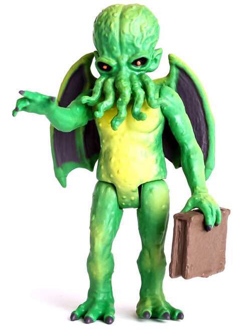 Legends Of Cthulhu - Spawn Of Cthulhu 3.75” Retro Action Figure - Warpo Toys action figure collectible - Main Image 2