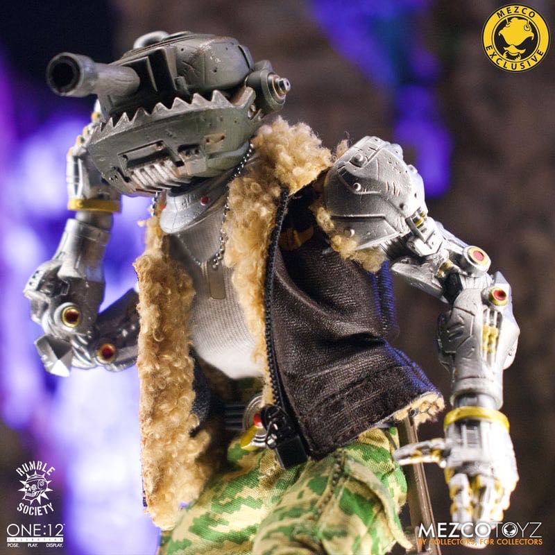 Mezco - One:12 Collective - Rumble Society - Hawk P-40 6” Action Figure - Mezco Toyz (Rumble Society) action figure collectible - Main Image 4