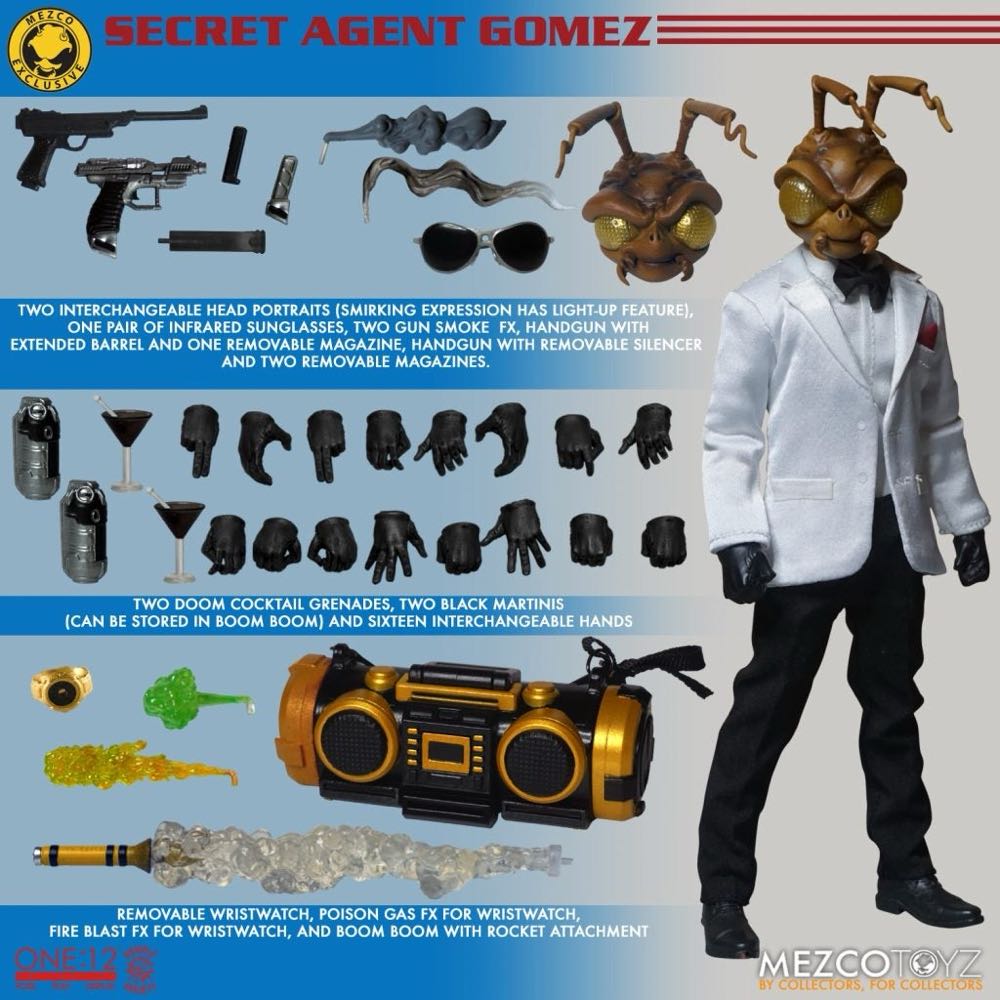 Mezco One:12 Collective Rumble Society Mezco Con 2021: Summer Edition - High Roller Box - Mezco Toyz (One:12 Collective - Rumble Society) action figure collectible - Main Image 4