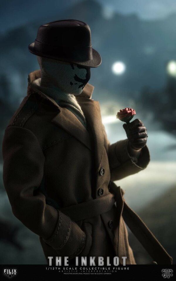 Unofficial : Dc Felix Rorschach The Inkblot - Filix Toys (Watchmen) action figure collectible - Main Image 2
