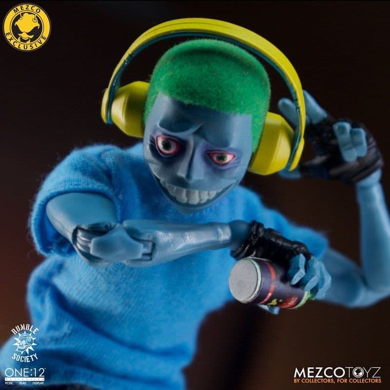 Mezco Rumble Hoodz Vapor - Mezco Toyz (One:12 Collective - Rumble Society) action figure collectible - Main Image 2
