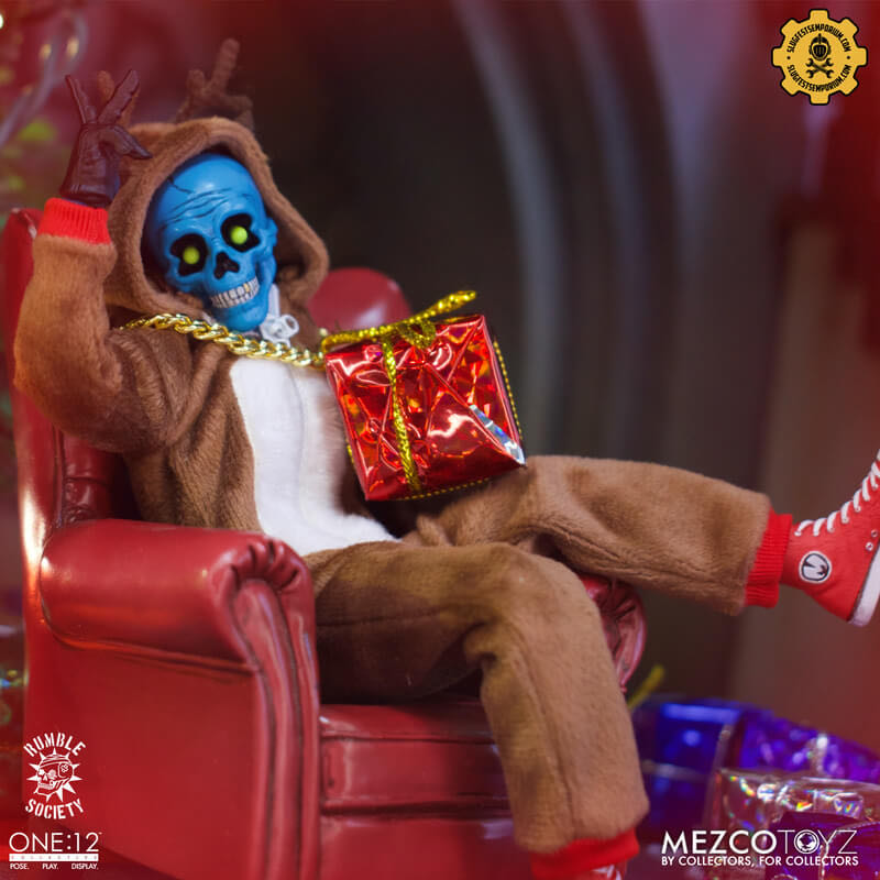Mezco - One:12 Collective - Rumble Society - Cuzin Eddi - Slugfest’s Emporium of Badassery Advent Calendar - Mezco Toyz (One:12 Collective - Rumble Society - Cuzin Eddi) action figure collectible - Main Image 3