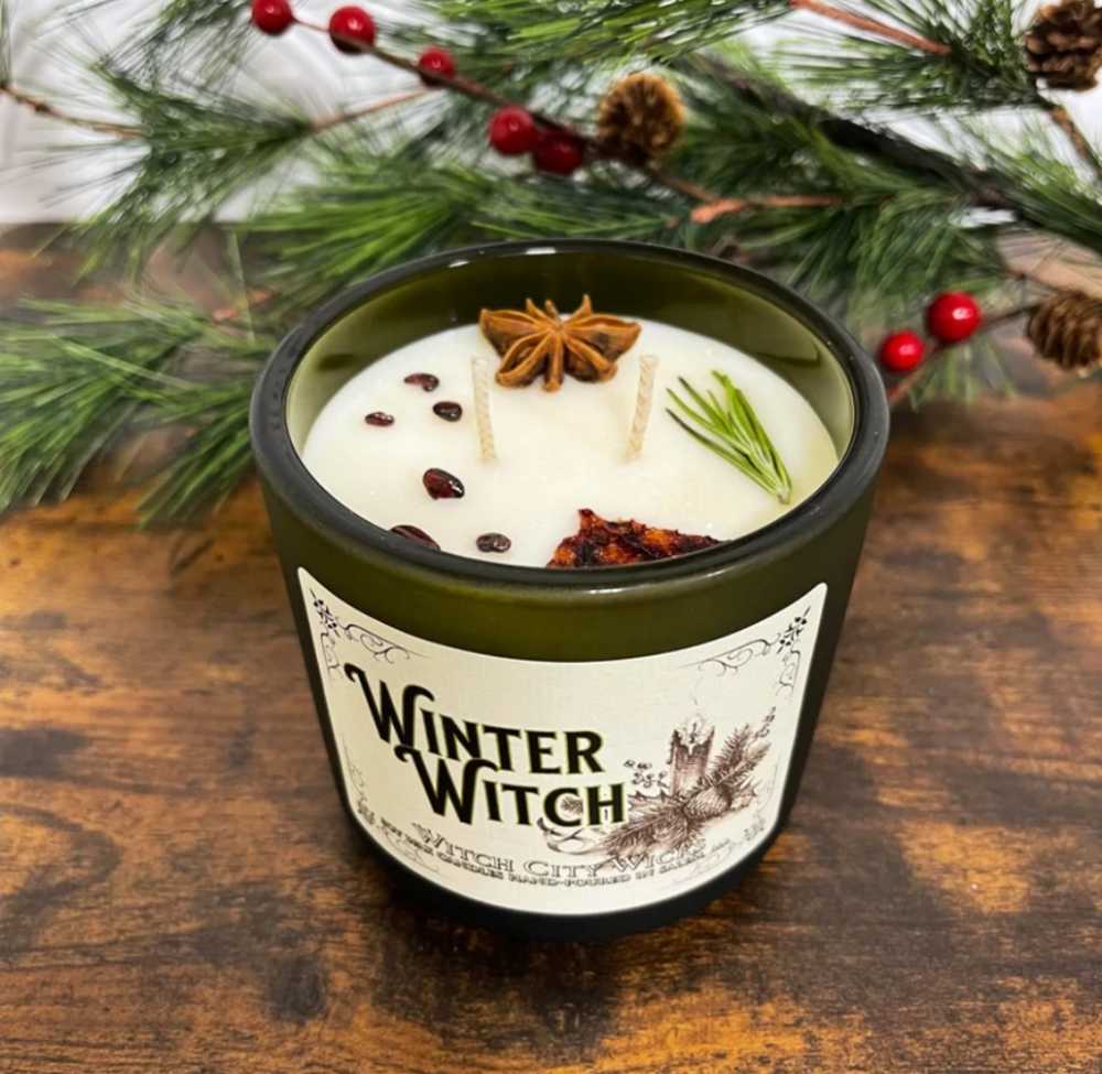 CANDLE: Christmas Witch City Wicks Winter Witch 2022 - Witch City Wicks (Christmas Candles) action figure collectible - Main Image 4