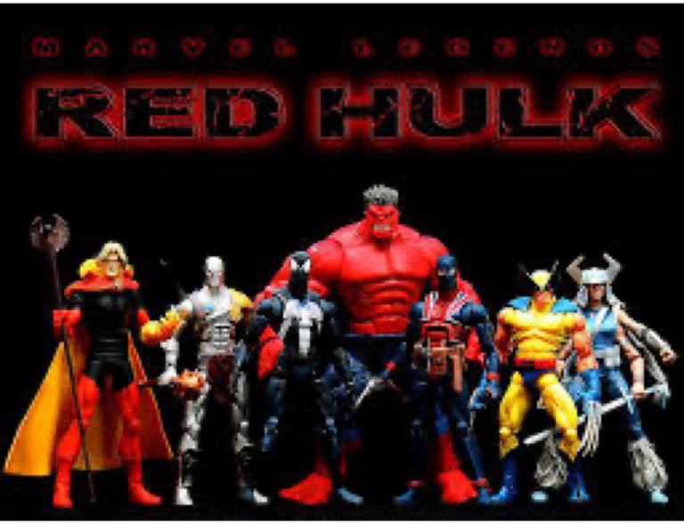 Red Hulk - Hasbro - Marvel Legends (Target: Red Hulk BAF Wave) action figure collectible - Main Image 2