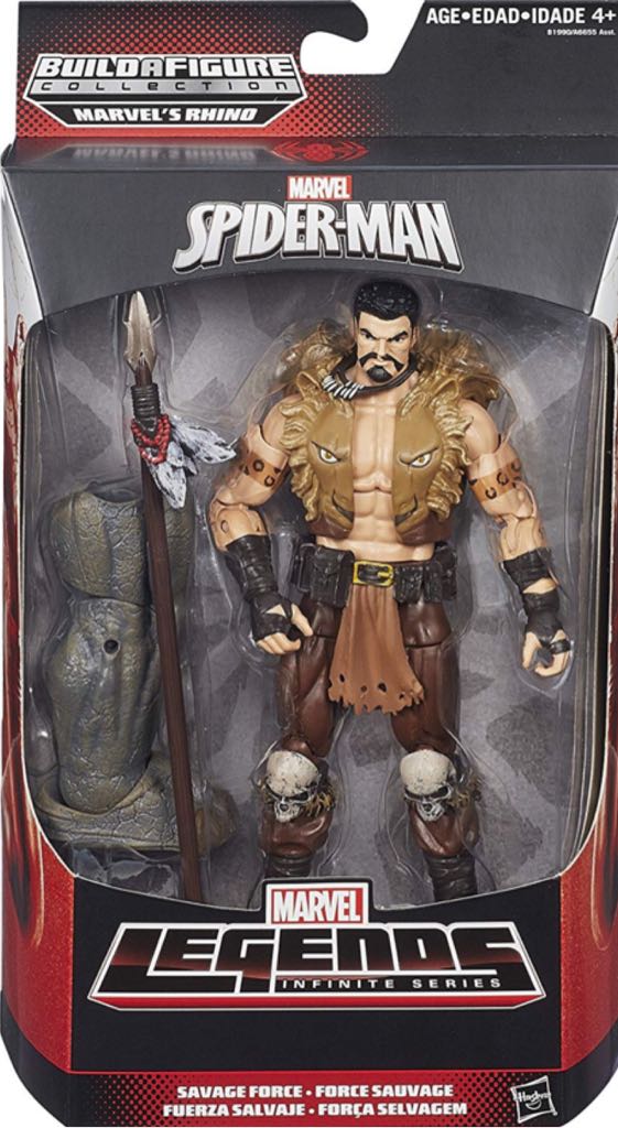 Kraven the Hunter - Hasbro - Marvel Legends (Hasbro BAF Wave: Rhino) action figure collectible - Main Image 2
