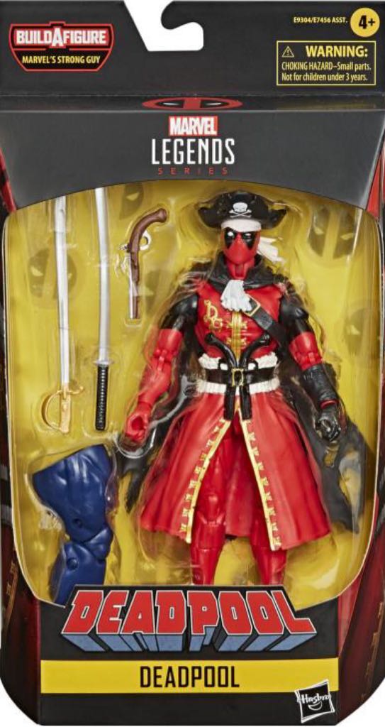 Deadpool (Pirate) - Hasbro - Marvel Legends (Hasbro BAF Wave: Strong Guy) action figure collectible - Main Image 2