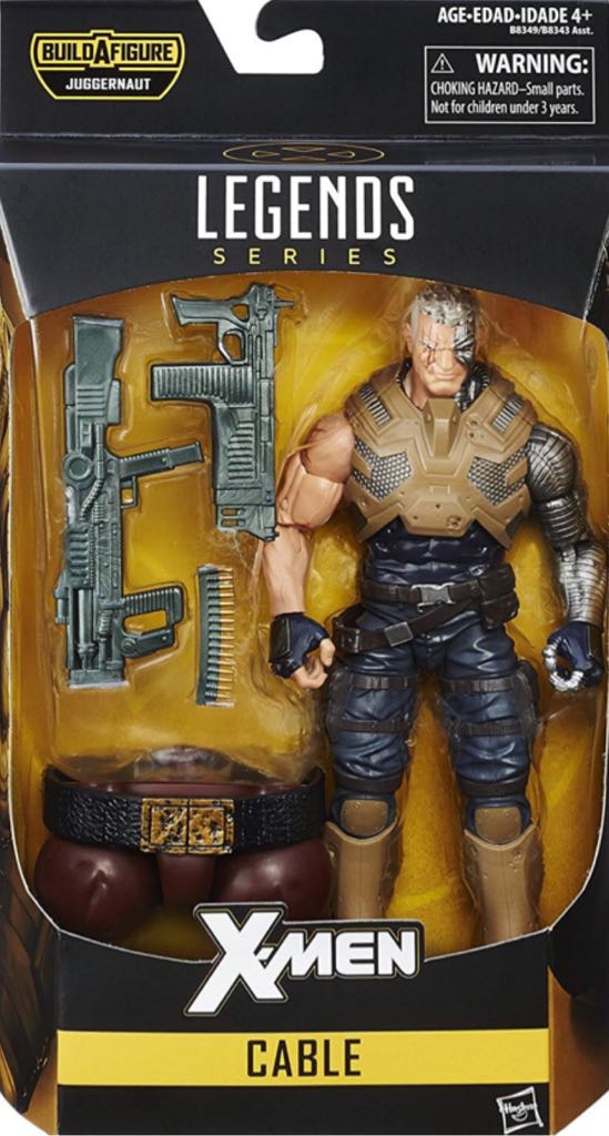 Cable (Avengers: X-Sanction) - Hasbro - Marvel Legends (Hasbro BAF Wave: Juggernaut) action figure collectible - Main Image 2
