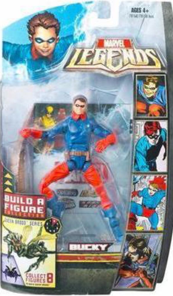 Bucky Barnes (Golden Age) - Hasbro - Marvel Legends (Hasbro BAF Wave: Brood Queen) action figure collectible - Main Image 2