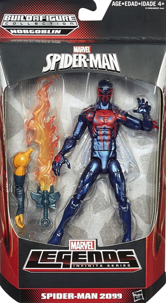 Spider-Man 2099 (Classic) - Hasbro - Marvel Legends (Hasbro BAF Wave: Hobgoblin / Phil Urich) action figure collectible - Main Image 2