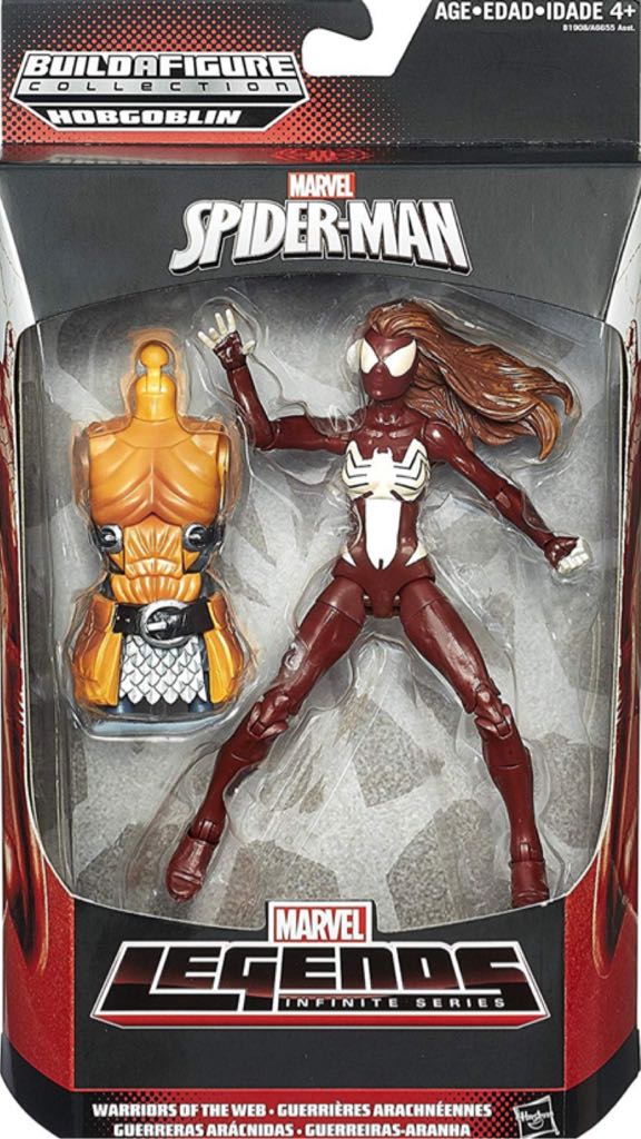 Spider-Woman (Ultimate) - Hasbro - Marvel Legends (Hasbro BAF Wave: Hobgoblin / Phil Urich) action figure collectible - Main Image 2
