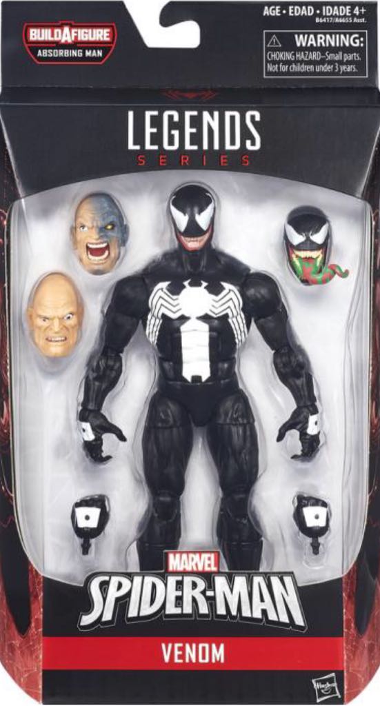 Venom (Todd McFarlane) - Hasbro - Marvel Legends (Hasbro BAF Wave: Absorbing Man) action figure collectible - Main Image 2
