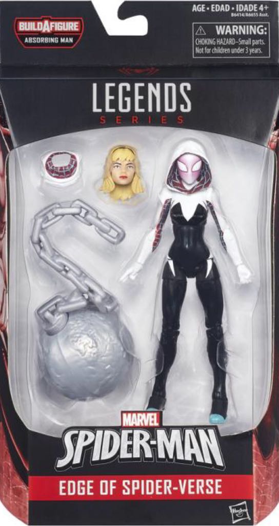Spider-Gwen - Hasbro - Marvel Legends (Hasbro BAF Wave: Absorbing Man) action figure collectible - Main Image 2
