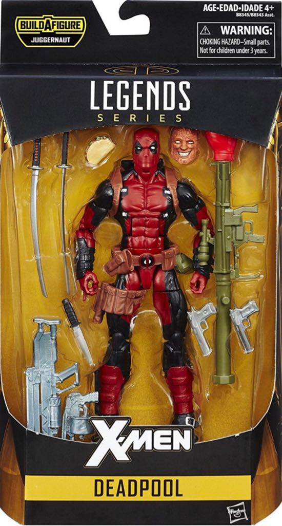 Deadpool (Modern) - Hasbro - Marvel Legends (Hasbro BAF Wave: Juggernaut) action figure collectible - Main Image 2