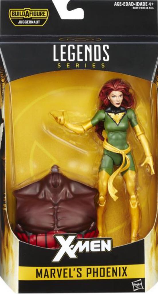 Jean Gray (Phoenix) Green - Hasbro - Marvel Legends (Hasbro BAF Wave: Juggernaut) action figure collectible - Main Image 2