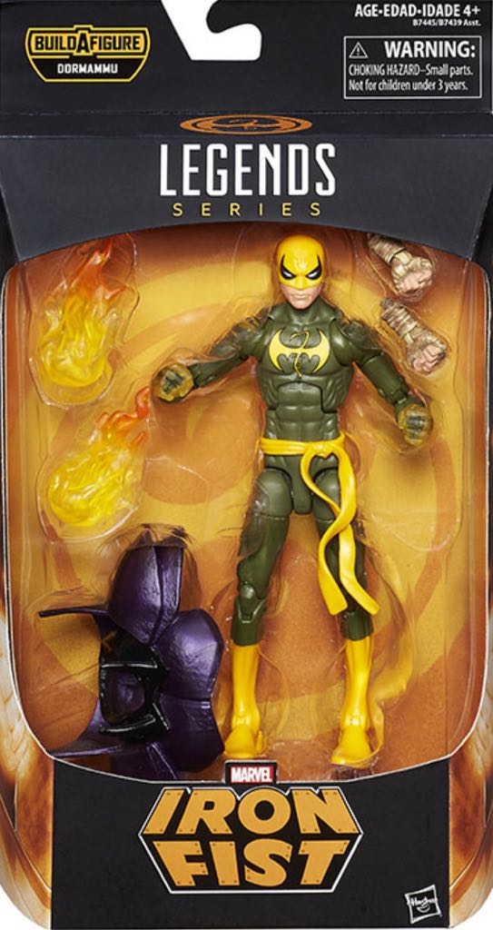 Iron Fist (Immortal Iron Fist) - Hasbro - Marvel Legends (Hasbro BAF Wave: Dormammu) action figure collectible - Main Image 2