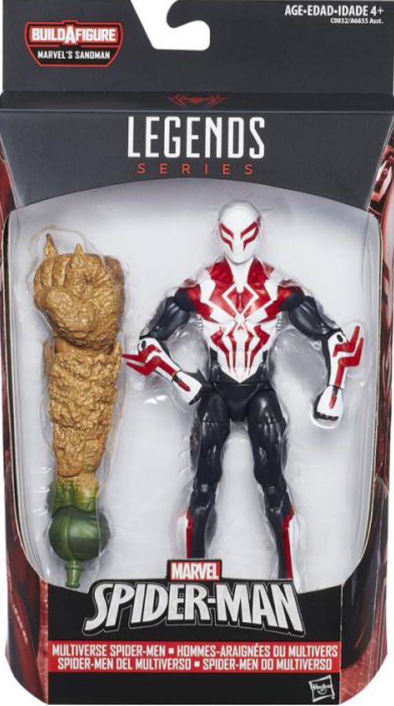Spider-Man 2099 (Modern) - Hasbro - Marvel Legends (Hasbro BAF Wave: Sandman) action figure collectible - Main Image 2