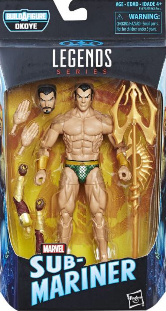 Namor / Sub-Mariner - Hasbro - Marvel Legends (Hasbro BAF Wave: Okoye (MCU)) action figure collectible - Main Image 2