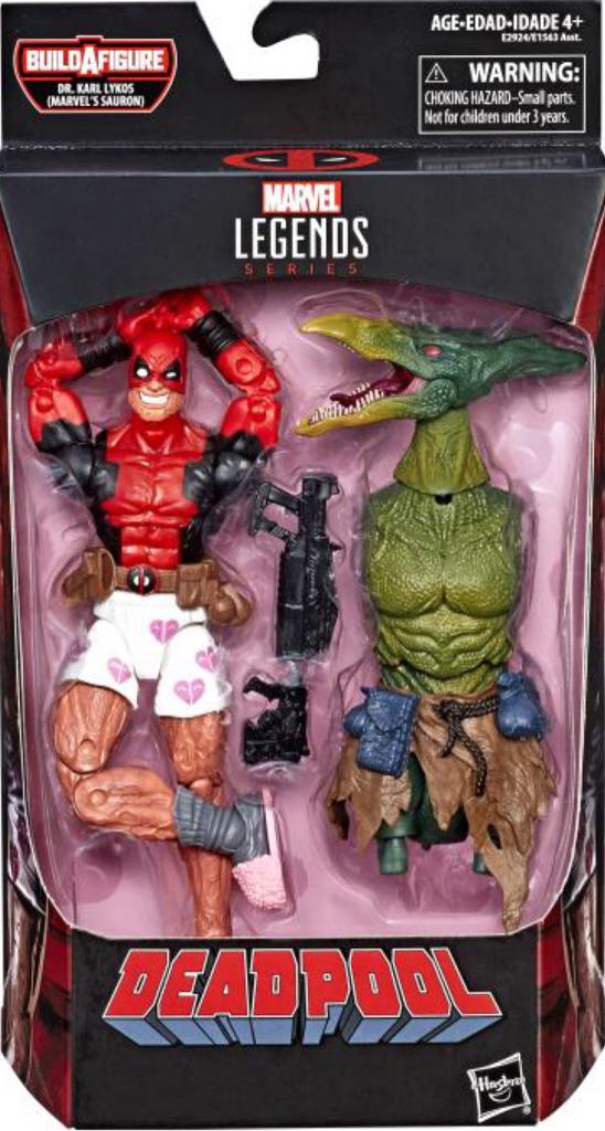 Deadpool (Pantless) - Hasbro - Marvel Legends (Hasbro BAF Wave: Sauron) action figure collectible - Main Image 2