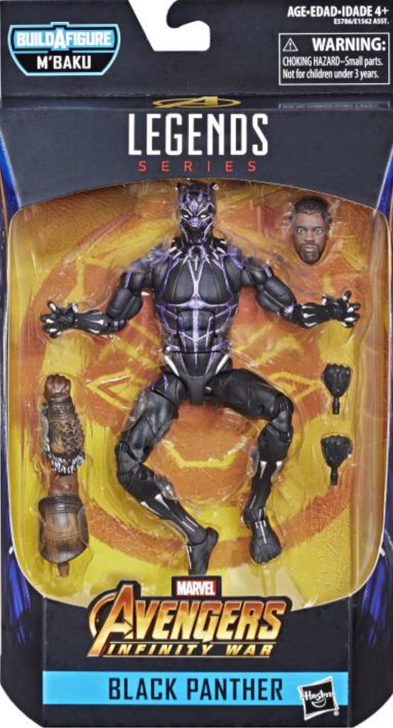 Black Panther (MCU) Purple - Hasbro - Marvel Legends (Hasbro BAF Wave: M’Baku (MCU)) action figure collectible - Main Image 2