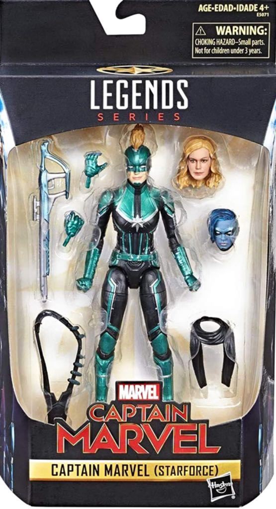 Captain Marvel (MCU) Starforce Uniform - Hasbro - Marvel Legends (Target Exclusive: Captain Marvel Starforce) action figure collectible - Main Image 2