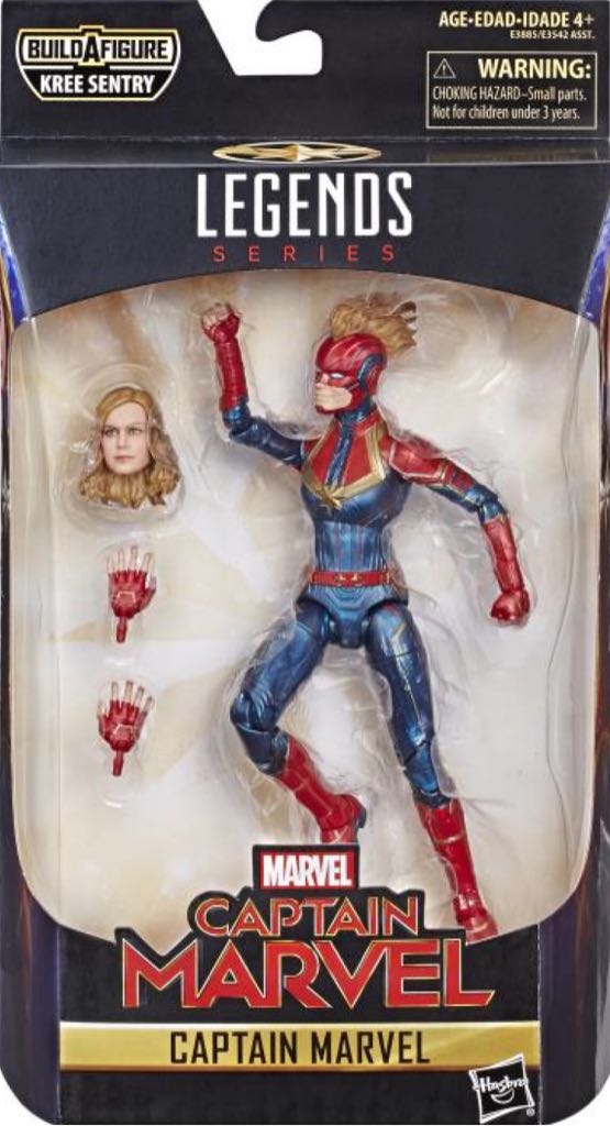 Captain Marvel (MCU) - Hasbro - Marvel Legends (Hasbro BAF Wave: Kree Sentry) action figure collectible - Main Image 2