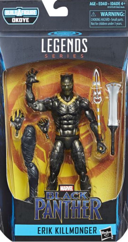 Erik Killmonger (MCU) Gold Panther - Hasbro - Marvel Legends (Hasbro BAF Wave: Okoye (MCU)) action figure collectible - Main Image 2