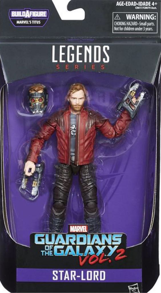 Star-Lord (MCU) - Hasbro - Marvel Legends (Hasbro BAF Wave: Titus) action figure collectible - Main Image 2