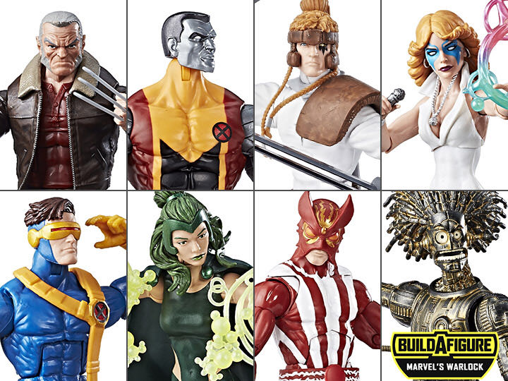 Warlock (New Mutants) - Hasbro - Marvel Legends (Hasbro BAF Wave: Warlock (New Mutants)) action figure collectible - Main Image 2