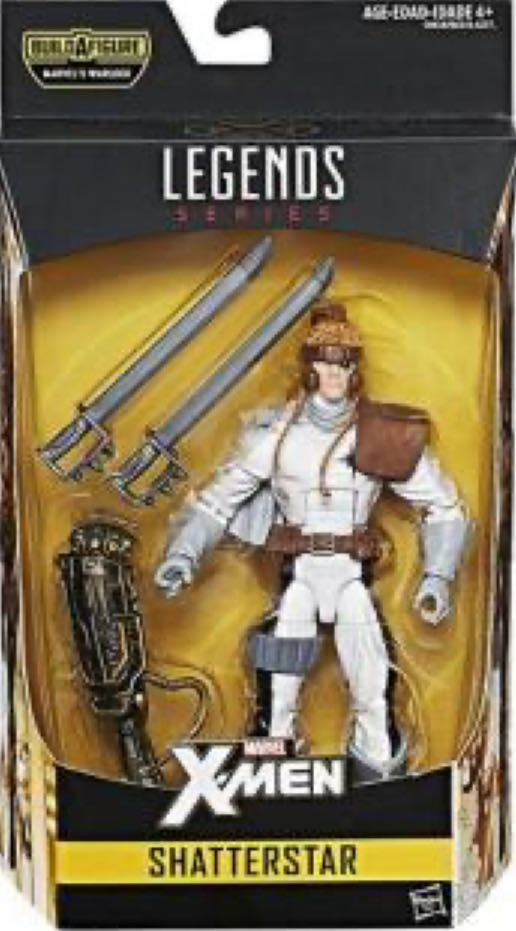 Shatterstar - Hasbro - Marvel Legends (Hasbro BAF Wave: Warlock (New Mutants)) action figure collectible - Main Image 2