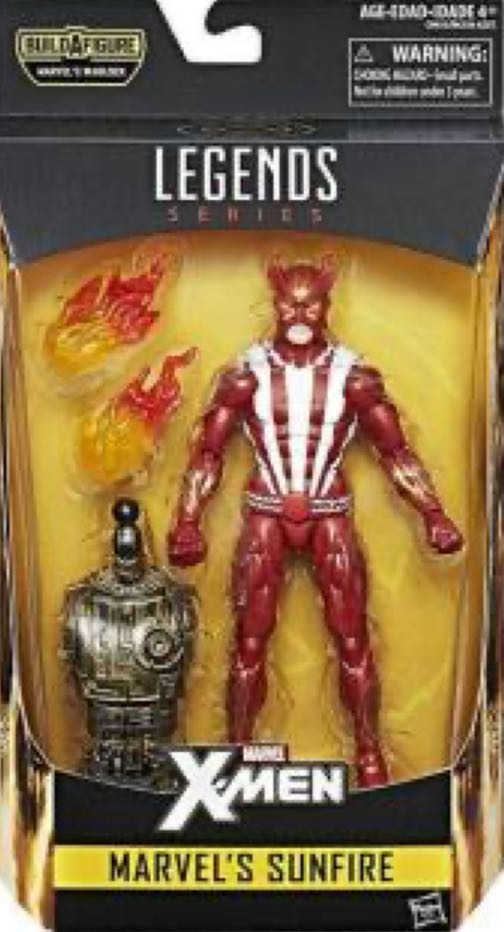 Sunfire - Hasbro - Marvel Legends (Hasbro BAF Wave: Warlock (New Mutants)) action figure collectible - Main Image 2