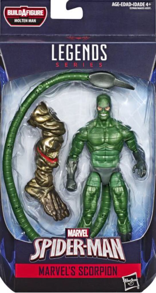 Scorpion - Hasbro - Marvel Legends (Hasbro BAF Wave: Molten Man) action figure collectible - Main Image 2