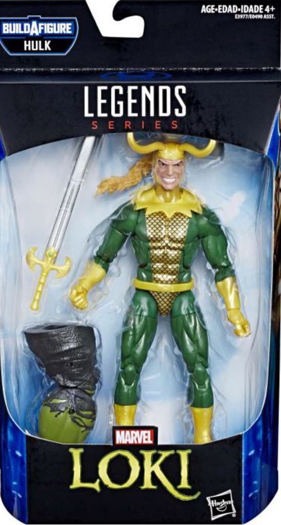 Loki - Hasbro - Marvel Legends (Hasbro BAF Wave: Professor Hulk (MCU)) action figure collectible - Main Image 2