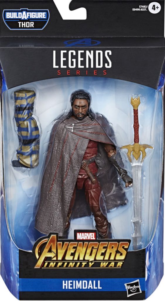 Heimdall (MCU) - Hasbro - Marvel Legends (Hasbro BAF Wave: Fat Thor (MCU)) action figure collectible - Main Image 2