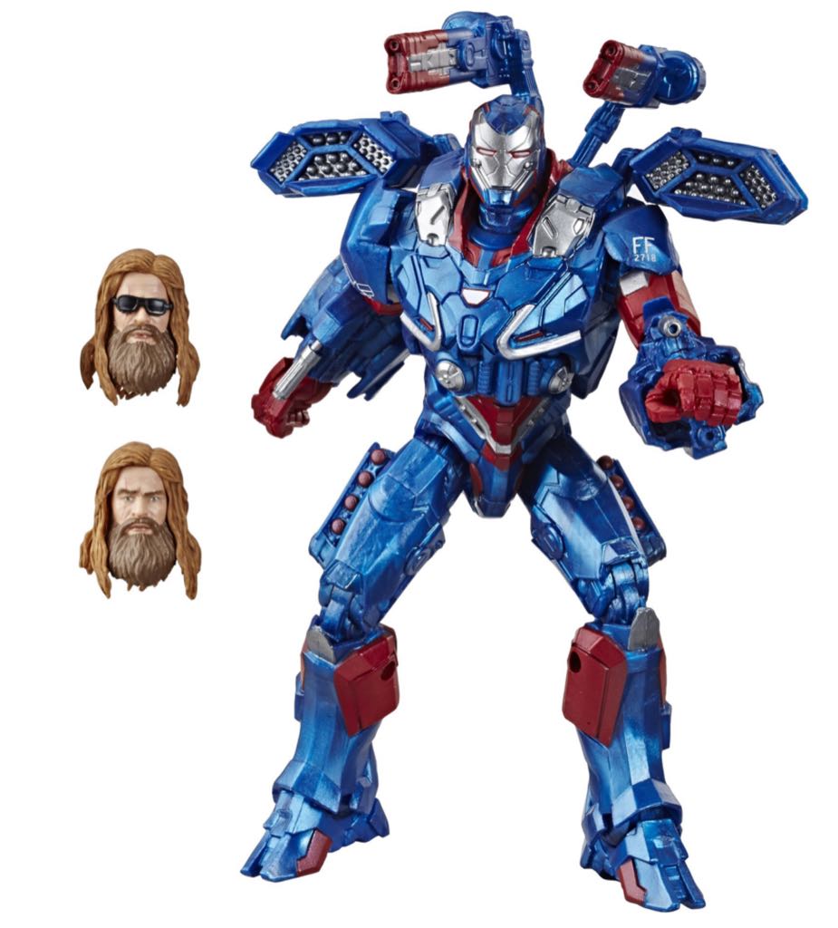 Iron Patriot (MCU) Mark 7 - Hasbro - Marvel Legends (Hasbro BAF Wave: Fat Thor (MCU)) action figure collectible - Main Image 1