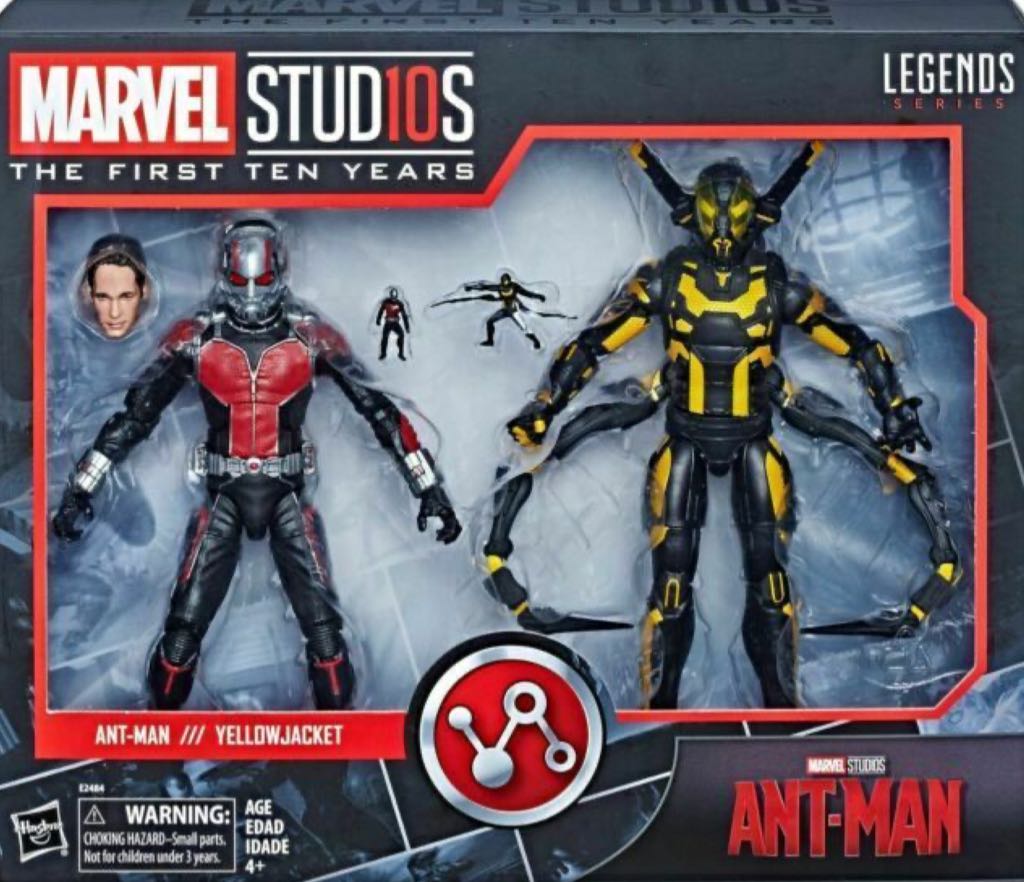 Ant-Man (MCU) Unmasked - Hasbro - Marvel Legends (Hasbro First 10 Years: Ant-Man) action figure collectible - Main Image 2