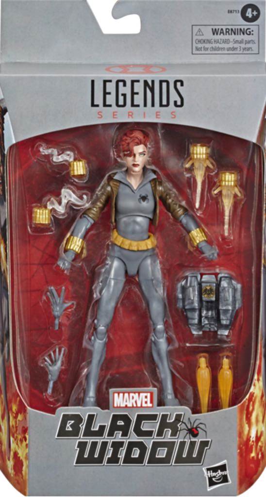 Black Widow (Grey) - Hasbro - Walmart (Walmart Exclusive: Black Widow (Grey)) action figure collectible - Main Image 2