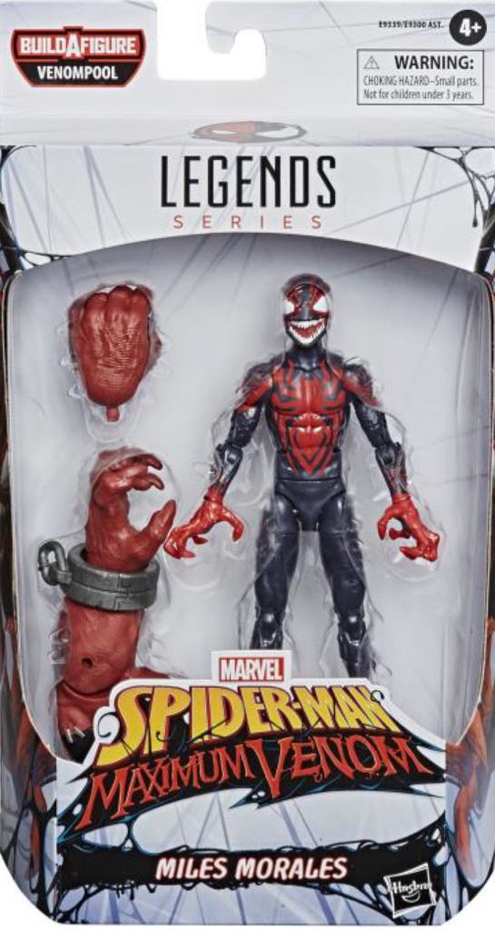 Spider-Man (Miles Morales) Venomized - Hasbro - Marvel Legends (Hasbro BAF Wave: Venompool) action figure collectible - Main Image 2