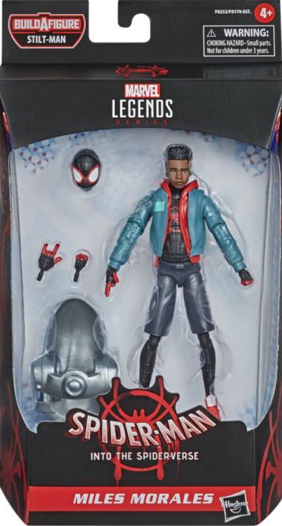 Miles Morales (Hooded) - ITSV - Hasbro (Into The Spider-Verse) action figure collectible - Main Image 2