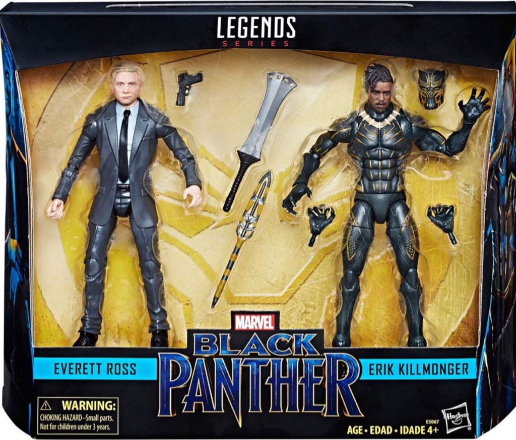 Erik Killmonger (MCU) - Hasbro - Target (Target Box Set: Black Panther (2018)) action figure collectible - Main Image 2