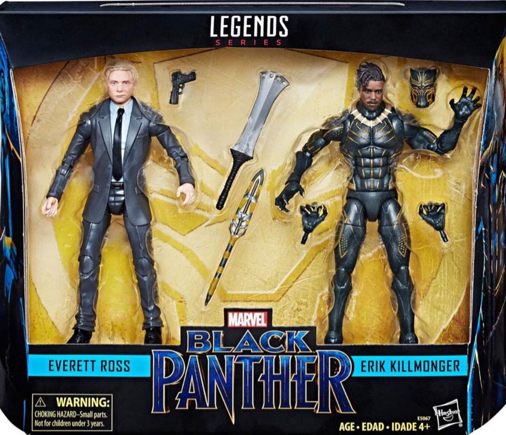 Everett Ross (MCU) - Hasbro - Target (Target Box Set: Black Panther (2018)) action figure collectible - Main Image 2