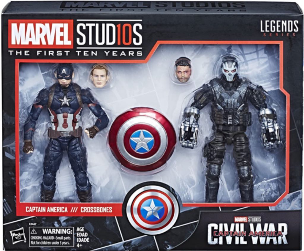 Captain America (MCU) - Hasbro - Marvel Legends (Hasbro First 10 Years: Captain America: Civil) action figure collectible - Main Image 2