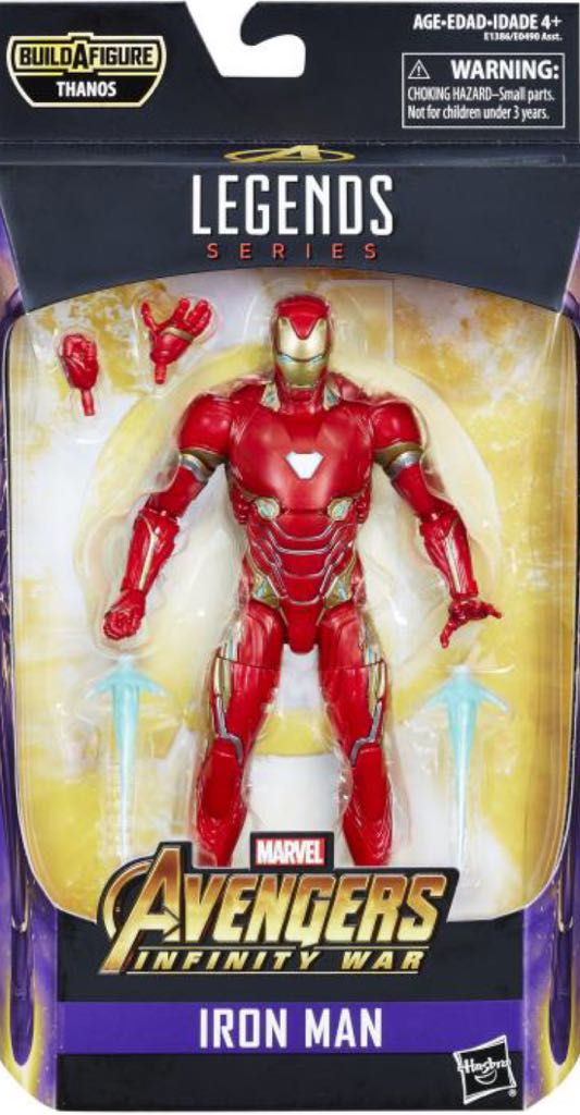 Iron Man (MCU) Mark 50 - Hasbro - Marvel Legends (Hasbro BAF Wave: Thanos (MCU) Infinity War) action figure collectible - Main Image 2