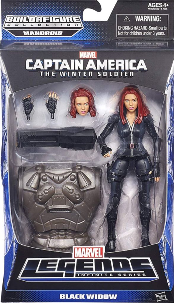 Black Widow (MCU) - Hasbro - Marvel Legends (Hasbro BAF Wave: Mandroid) action figure collectible - Main Image 2