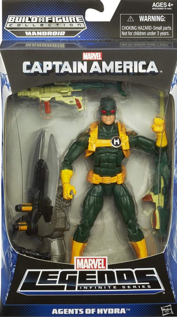 HYDRA Soldier - Hasbro - Marvel Legends (Hasbro BAF Wave: Mandroid) action figure collectible - Main Image 2