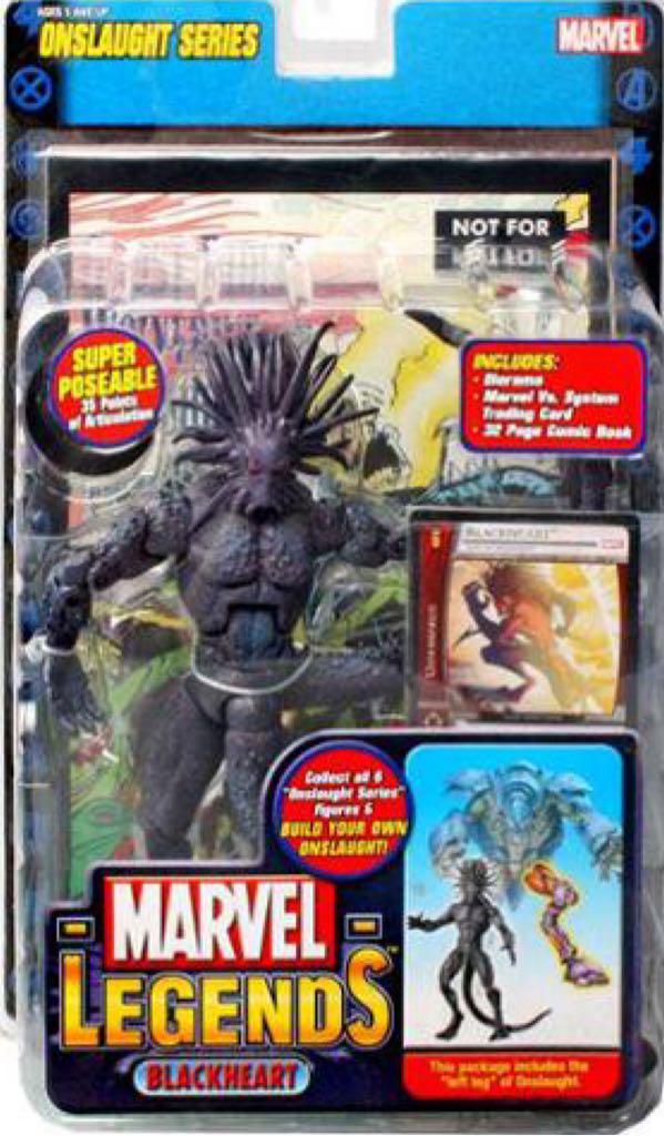Blackheart - Toy Biz (ToyBiz BAF Wave: Onslaught) action figure collectible - Main Image 2