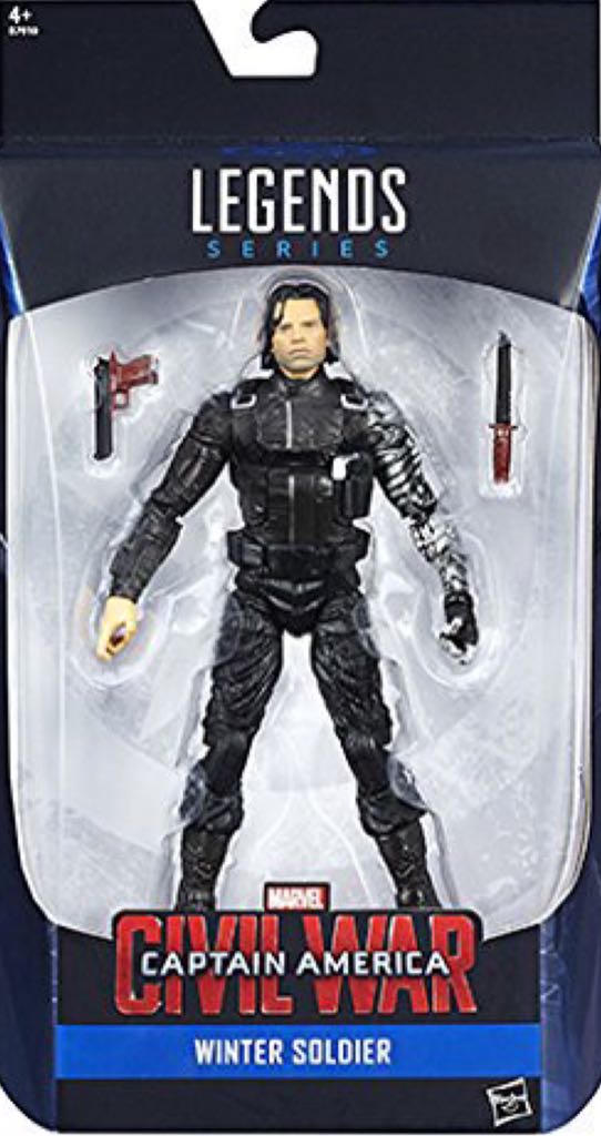 Winter Soldier (MCU) No Mask - Hasbro - Walmart (Walmart Exclusive: Captain America: Civil War) action figure collectible - Main Image 2