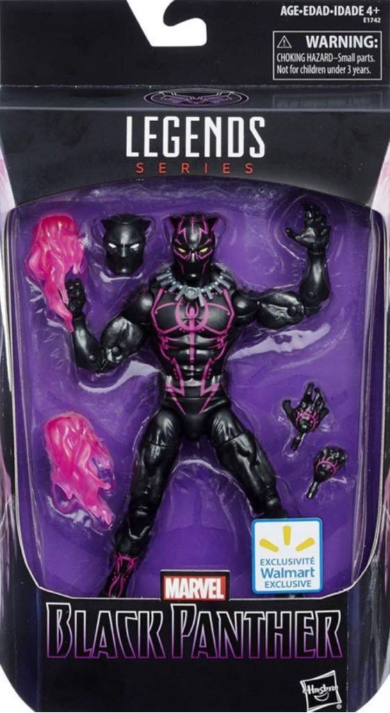 Black Panther (All-New, All-Different Marvel) - Hasbro - Walmart (Walmart Exclusive: Black Panther) action figure collectible - Main Image 2