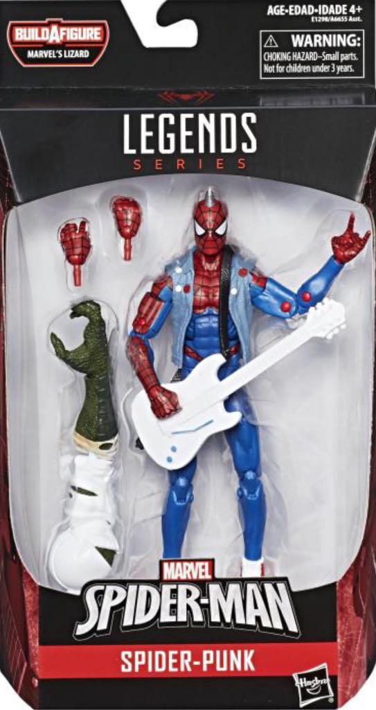 Spider-Punk - Hasbro - Marvel Legends (Hasbro BAF Wave: Lizard) action figure collectible - Main Image 2