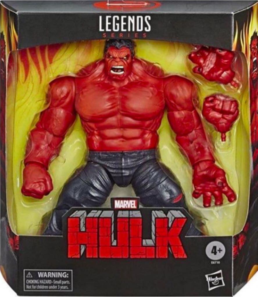 Red Hulk (Avengers) - Hasbro - Target (Target Exclusive: Red Hulk) action figure collectible - Main Image 2